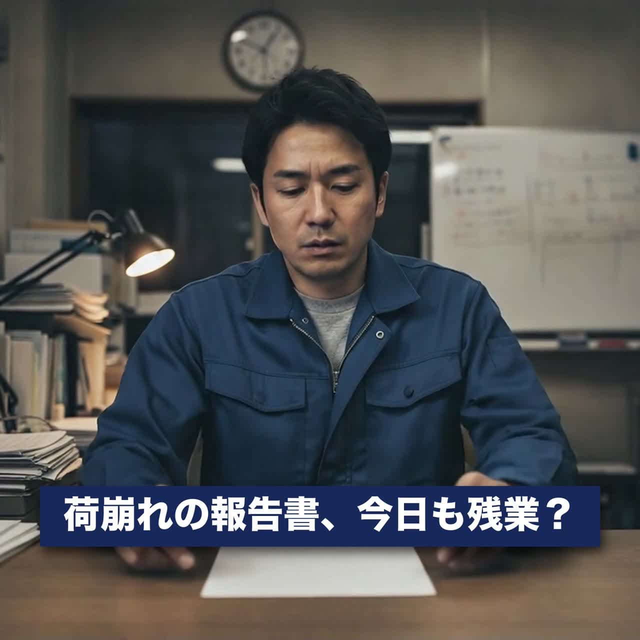 写真1枚とひと言で完成！荷崩れの報告書から荷主への一報まで